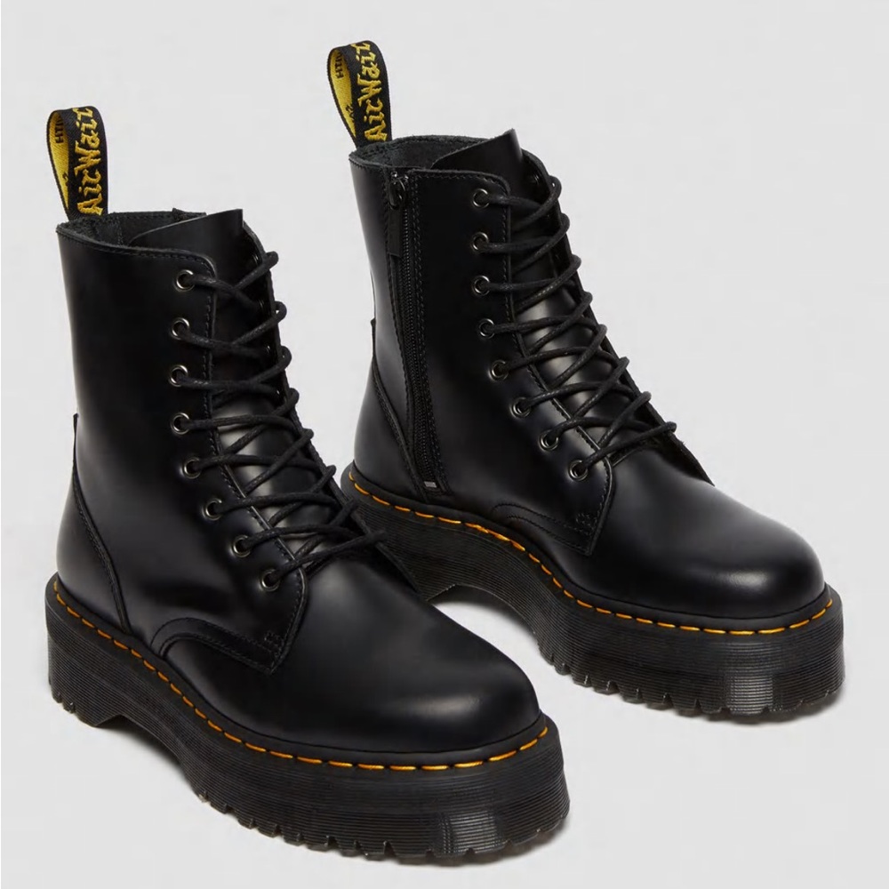 JADON BOOT SMOOTH LEATHER PLATFORMS